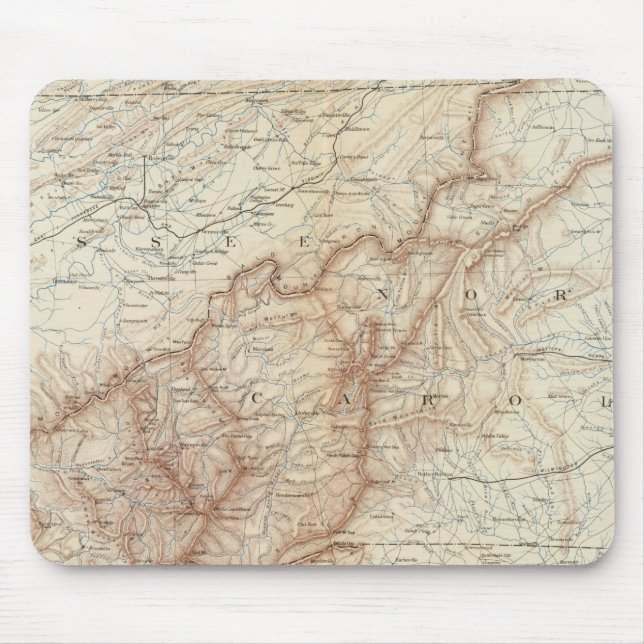 Generalkarte VII Mousepad (Vorne)