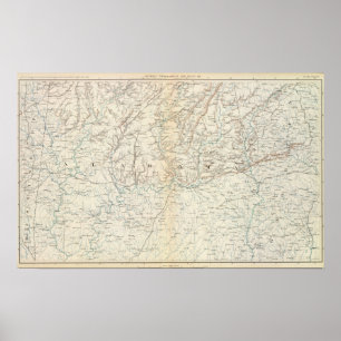 Generalkarte XIII Poster