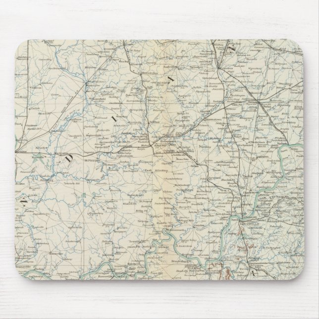 Generalkarte XVI Mousepad (Vorne)