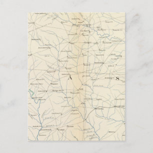 Generalkarte XXIII Postkarte