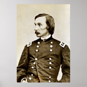 Generalmajor G. K. Warren aus dem zivilen Krieg Poster