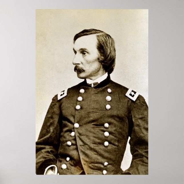 Generalmajor G. K. Warren aus dem zivilen Krieg Poster (Vorne)