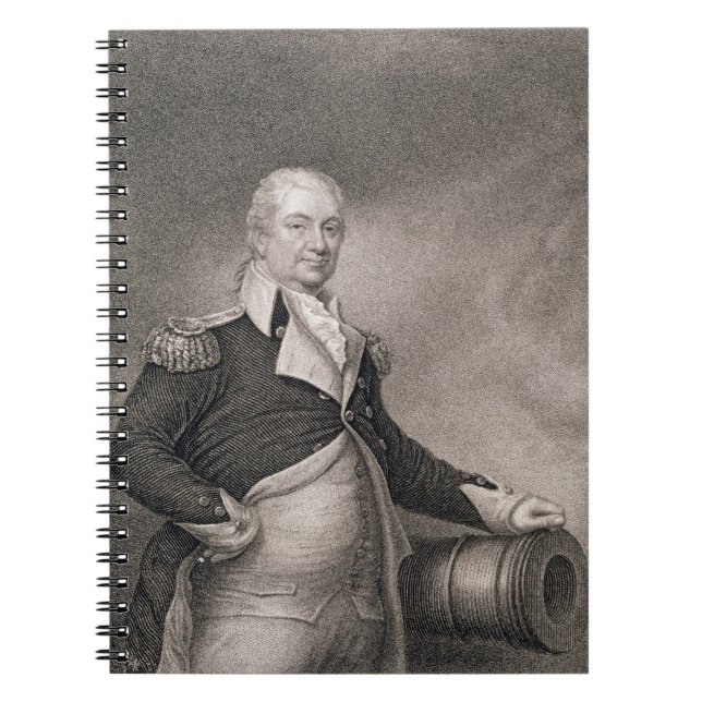 Generalmajor Henry Knox (1750-1806) graviert durch Notizblock (Vorderseite)