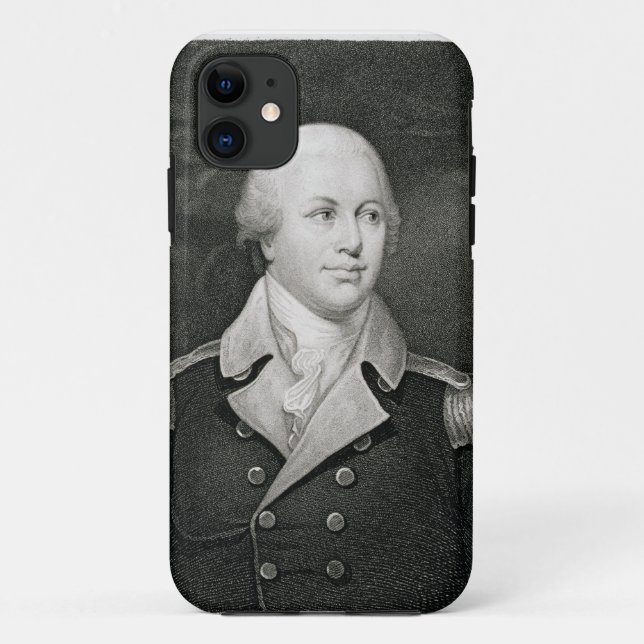 Generalmajor Nathaniel Greene (1742-86), graviert Case-Mate iPhone Hülle (Rückseite)