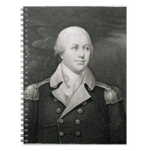 Generalmajor Nathaniel Greene (1742-86), graviert Notizblock