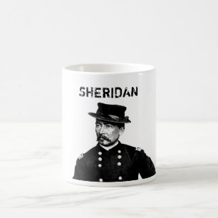 Generalmajor Philip Sheridan Kaffeetasse