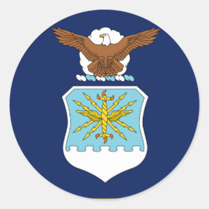 Generalsekretär der Luftwaffe der Vereinten Staate Runder Aufkleber