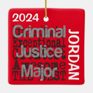 Generalstaatsanwalt für Strafjustiz CUSTOM Keramikornament