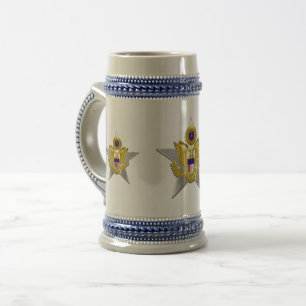 Generalstab der Armee Beer Stein Bierglas