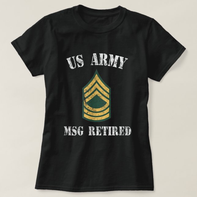 Generalstabschef der wiederverschuldeten Armee Mil T-Shirt (Design vorne)