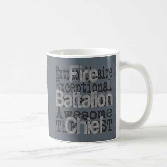 Generalstabschef im Feuerwehr Kaffeetasse (Rechts)