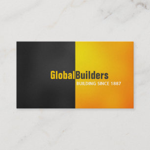 Generalunternehmer des Builders Visitenkarte