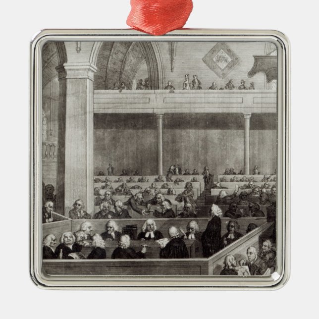 Generalversammlung der Kirche von Schottland Ornament Aus Metall (Vorne)