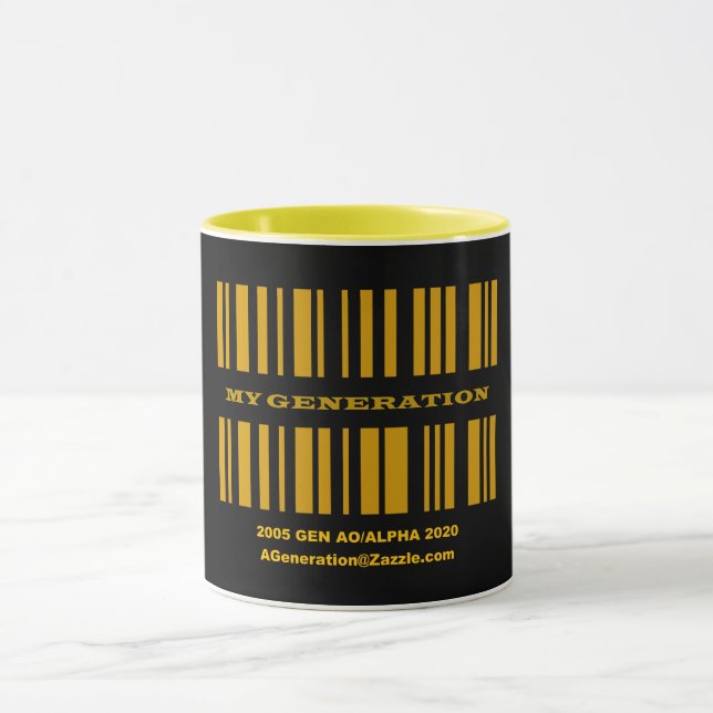 Generation AO BAR CODE-Tasse Tasse (Zentrum)