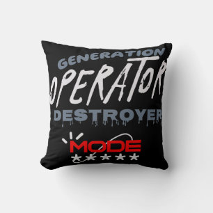 Generation Operator Zerstörer-Modus Kissen