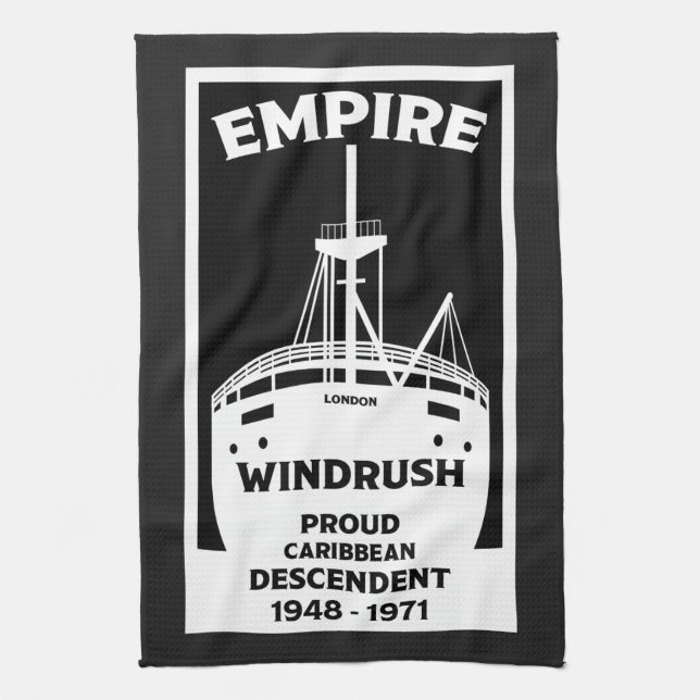 Generation Windrush-T - Shirt Geschirrtuch (Vertikal)