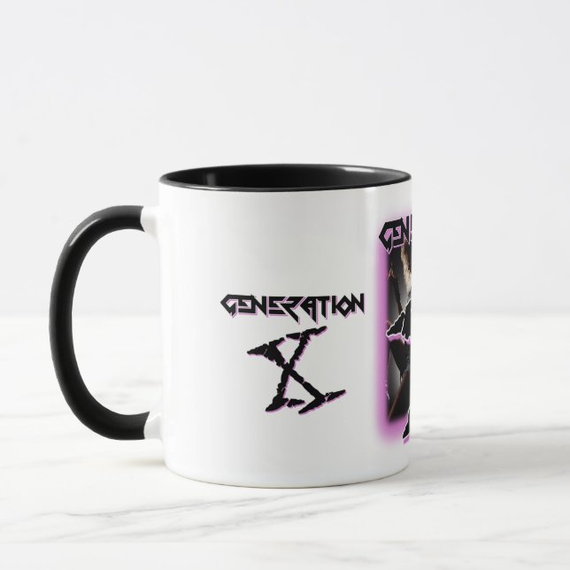 GENERATION X 80er HAIR BANDS Tasse (Links)