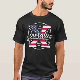 Generation X auf Leitungswasser aufgezogen und ver T-Shirt