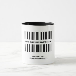 Génération X BAR CODE Mug