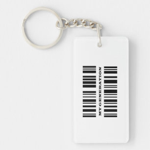 Generation X BAR CODE Schlüsselanhänger