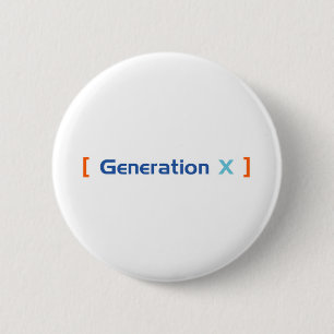 Generation X Button