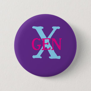 Generation X  Button