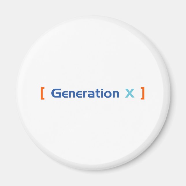 Generation X Magnet (Vorne)