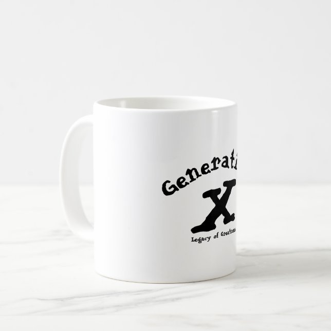 Génération X Mug (Devant gauche)