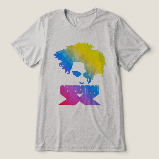 Generation X Tri-Blend Shirt (Design Vorderseite)