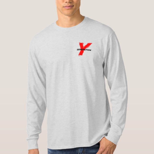 GENERATION Y T - SHIRT (Vorderseite)