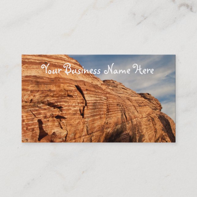 Generationen im roten Felsen Visitenkarte (Vorderseite)