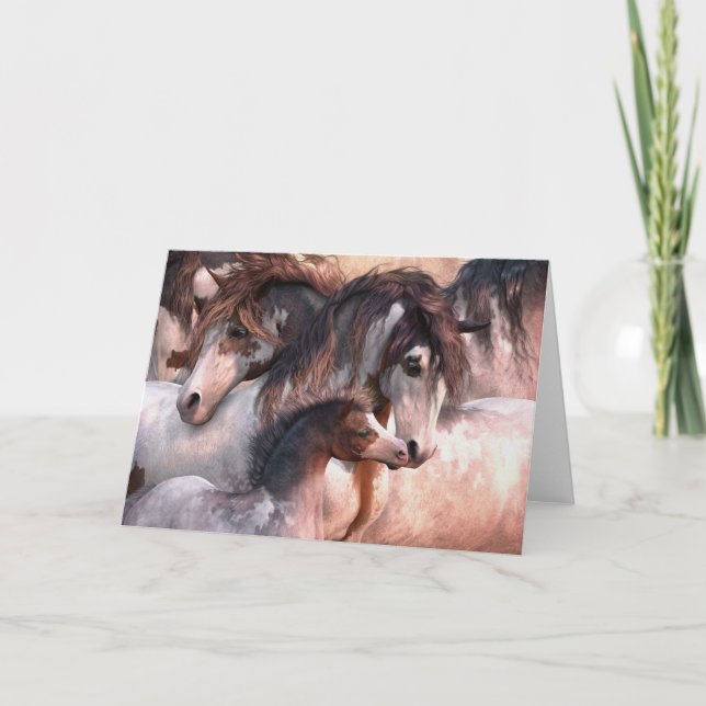 Generationen Notecard Karte (Vorderseite)