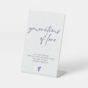 Generationen von Signaturen für Lieben Sockelschild