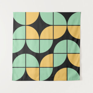 Generative abstrakt geometrische Musterberechnung Wandteppich