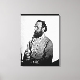 Generator "Stonewall" Jackson, _War Bild Leinwanddruck