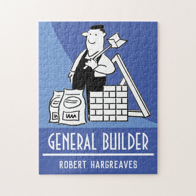 Genereller Builder mit Gebäude-Materialien. (Vertikal)