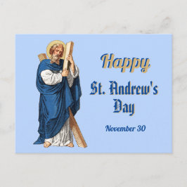 Generic Happy St. Andrew's Day Postcard Postkarte