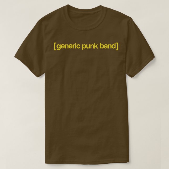 Generic Punk Band T-Shirt (Design vorne)
