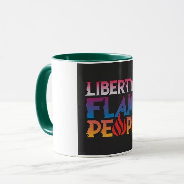 Generieren Sie ein Bild, für ein Cup-Design mit de Tasse (Vorderseite Links)