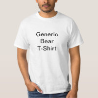 Generischer Bärn-T - Shirt (Wert-T-Shirt)