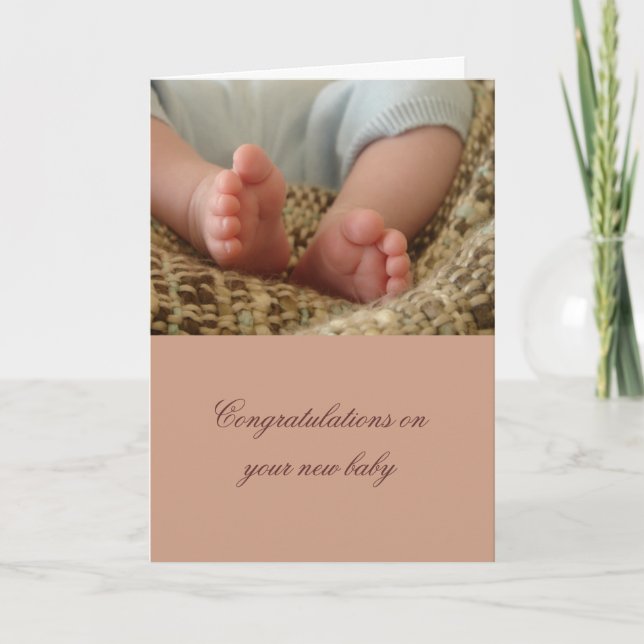 Generisches Baby Karte (Vorderseite)