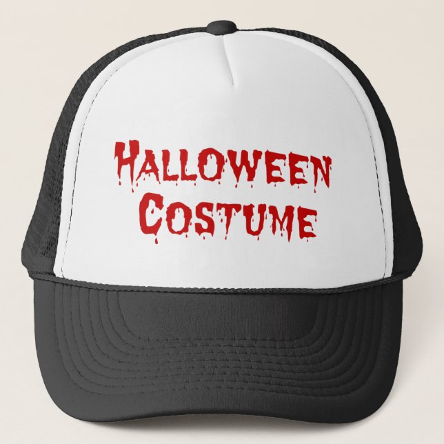 Generisches Halloween-Kostüm Truckerkappe (Vorderseite)