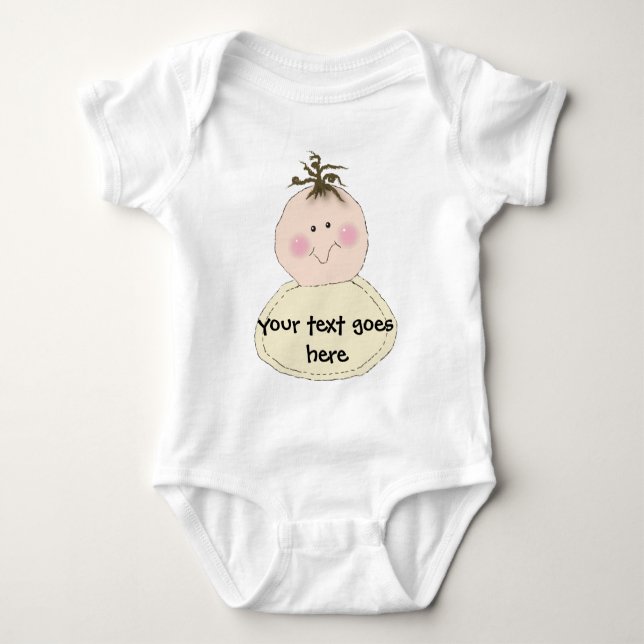 Generisches niedliches Baby Baby Strampler (Vorderseite)