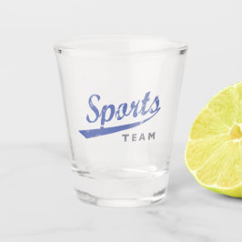 Generisches Sportteam Schnapsglas
