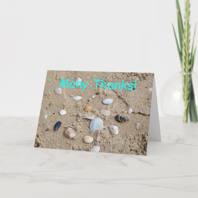 Générosité - carte de remerciement (Devant)