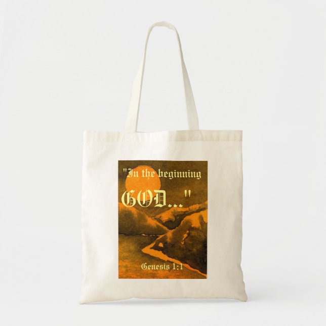 Genese 1:1 Bag Tragetasche (Vorne)