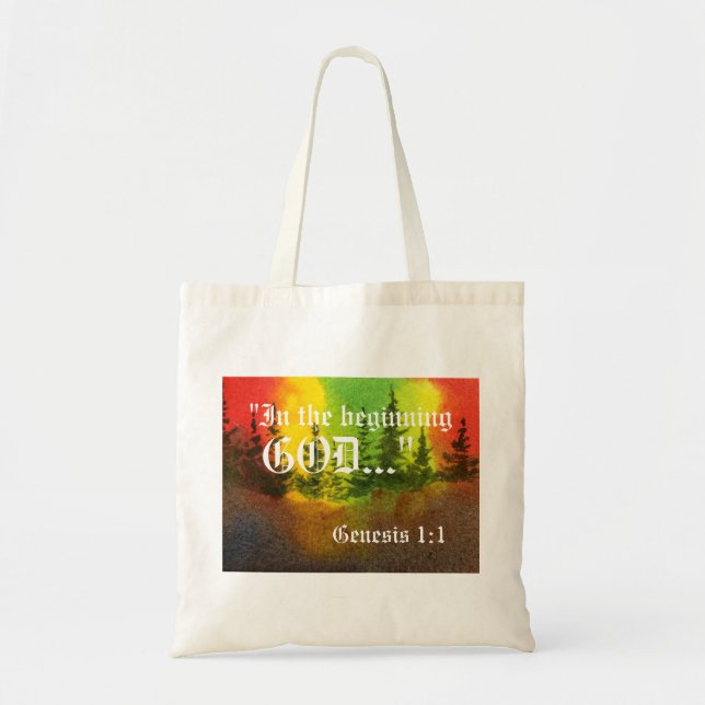 Genese 1:1 Bag Tragetasche (Vorne)