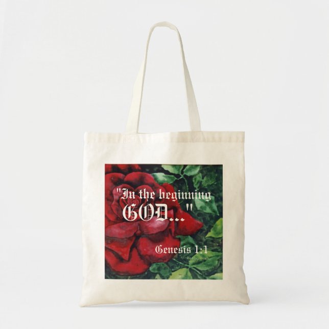 Genese 1:1 Bag Tragetasche (Vorne)