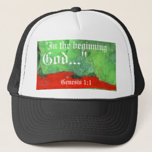 Genese 1:1 Hat Truckerkappe