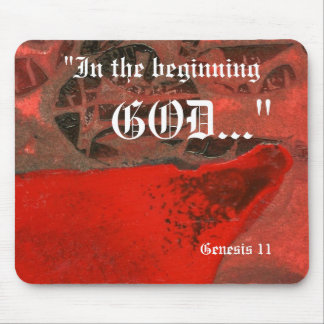 Genese 1:1 Mousepad